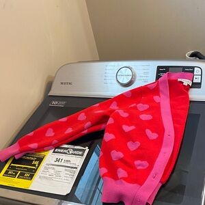 Nanette Lepore Vibrant Red and Pink Cardigan